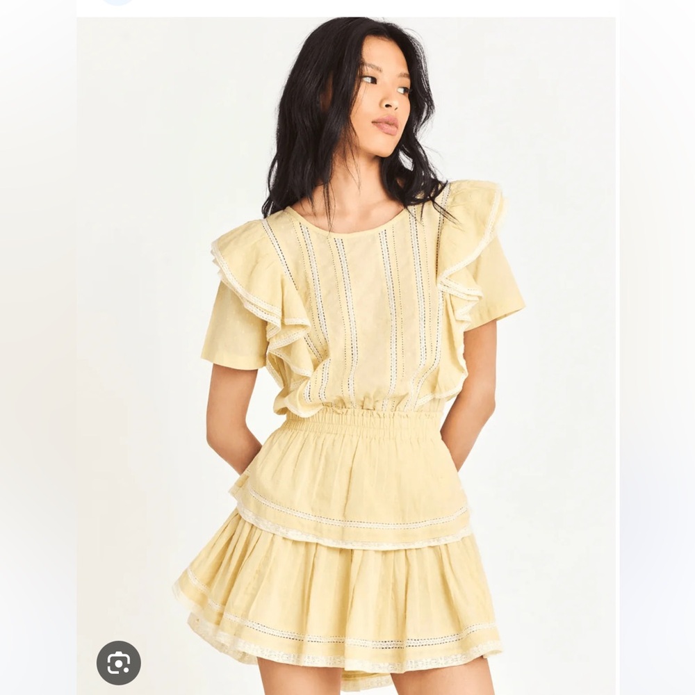Love Shack Fancy Natasha Mini Dress